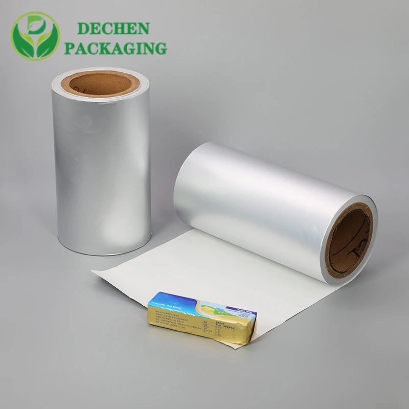 Papel Kraft laminado de la lámina de aluminio del paquete de la lámina del helado